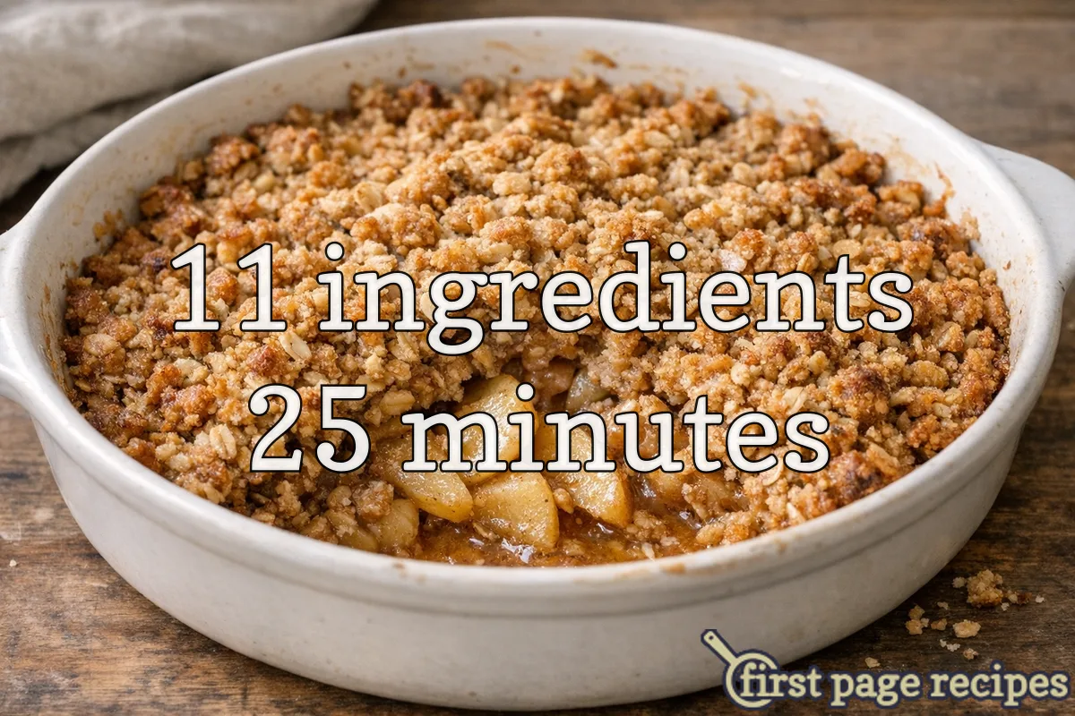 recipe image Apple Crisp