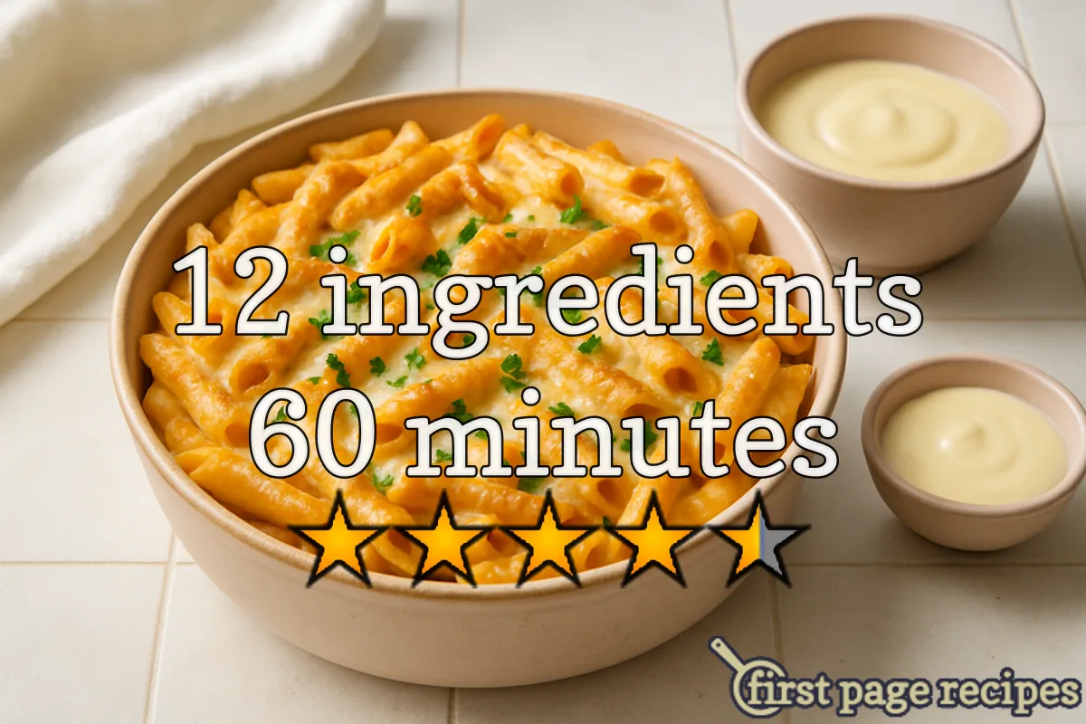 recipe image Baked Penne with Béchamel