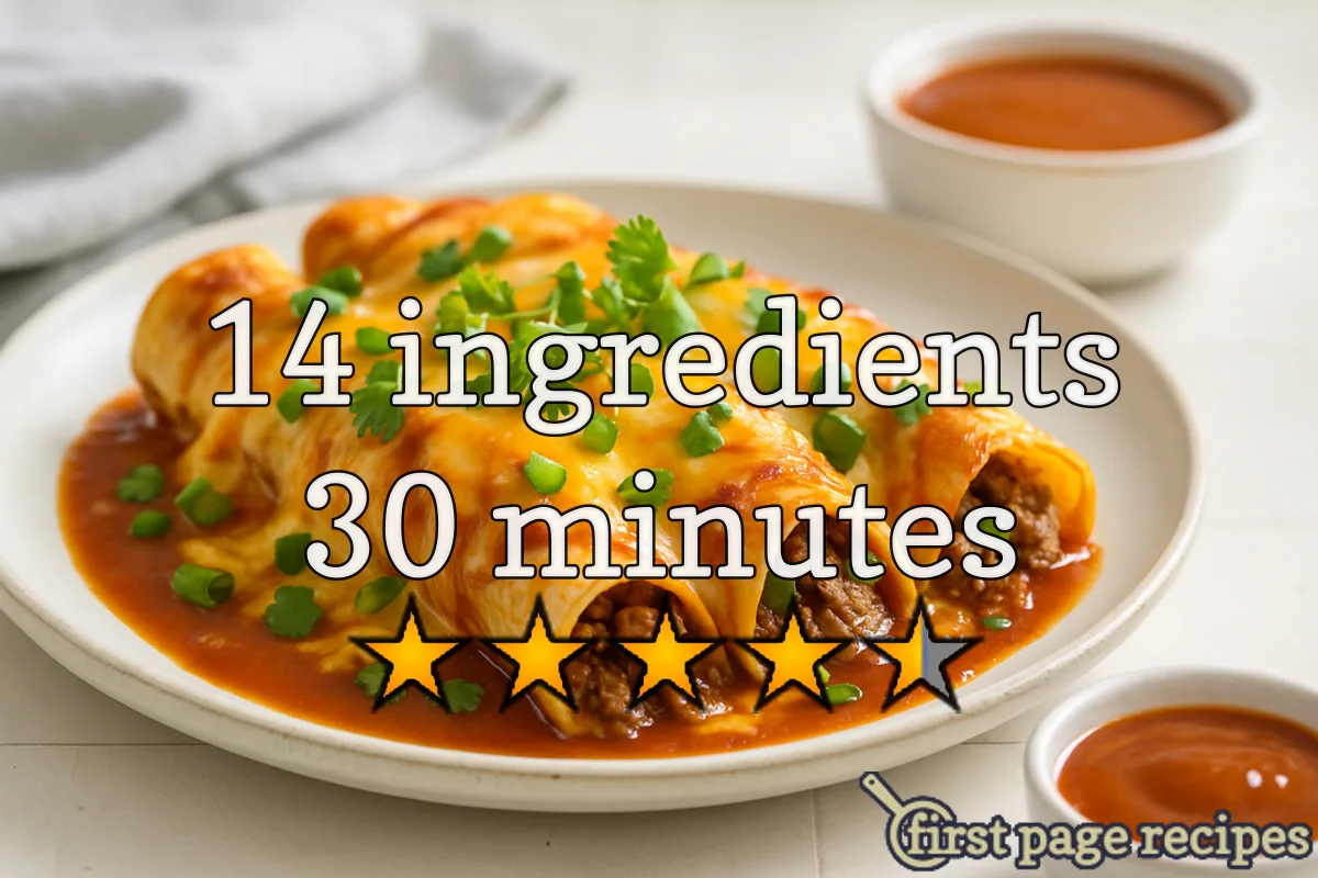 recipe image Beef Enchiladas