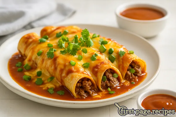Beef Enchiladas