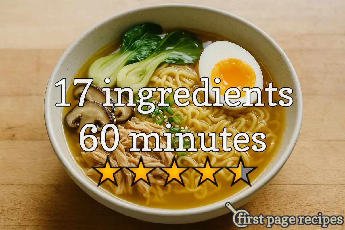 recipe image Best Ramen Broth