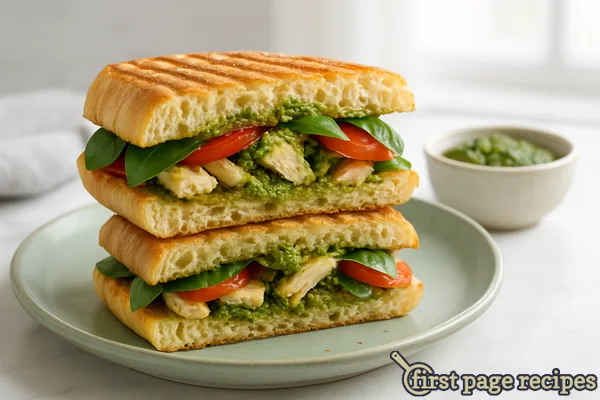 Chicken Pesto Panini