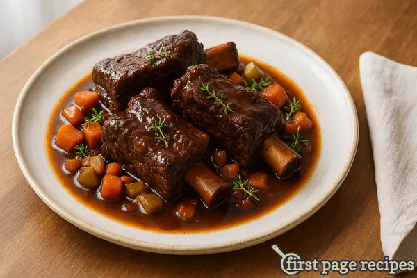Cola-Braised Short Ribs