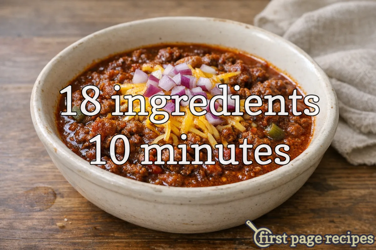 recipe image Copycat Texas Roadhouse Chili