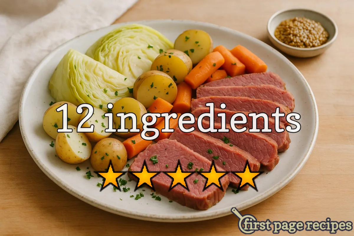 recipe image Corned Beef and Cabbage