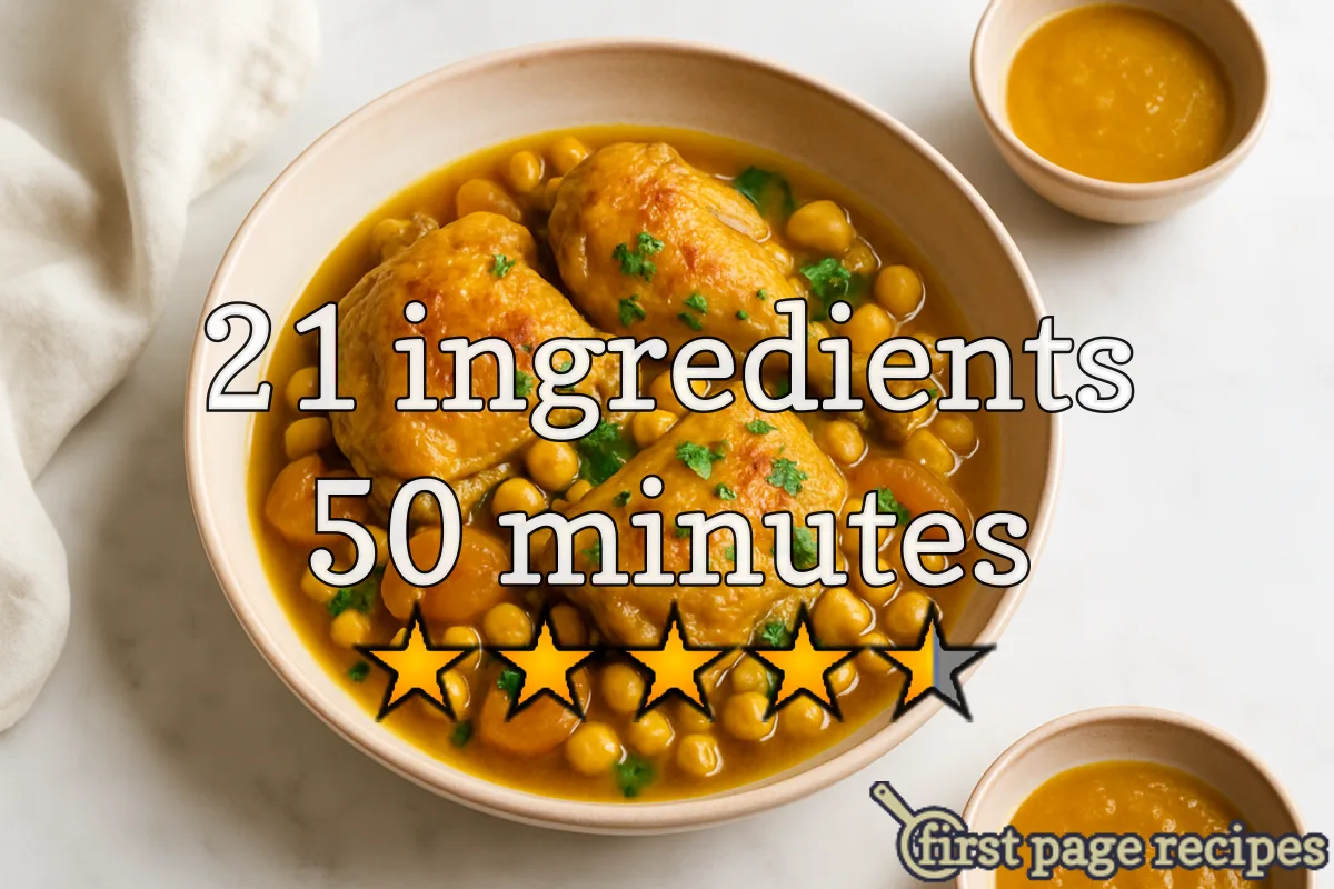 recipe image Easy Chicken Tagine