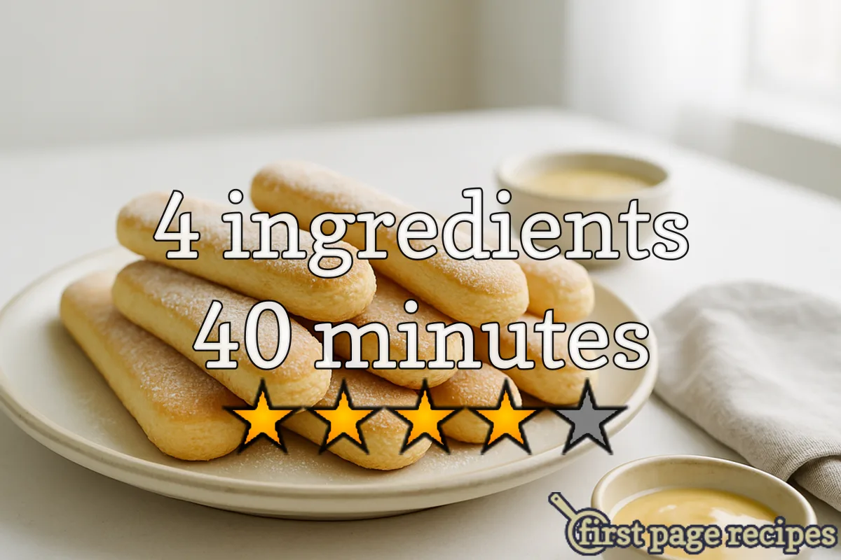 recipe image Ladyfingers