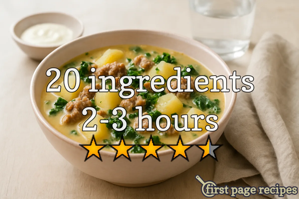 recipe image Peasant's Pot Sausage and Potato Soup