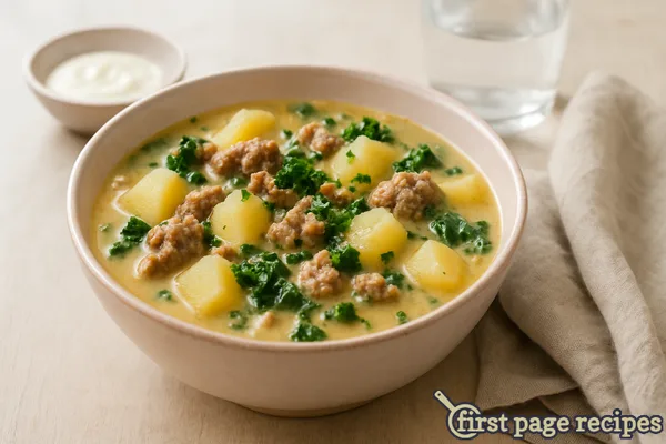 Peasant's Pot Sausage and Potato Soup