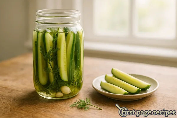 Refrigerator Pickles