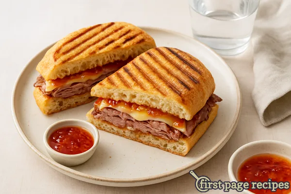 Roast Beef Panini