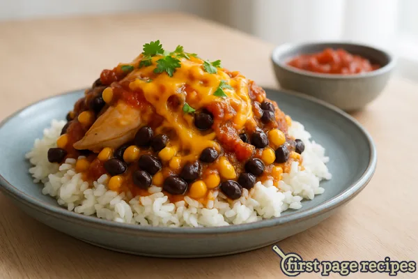 Slow Cooker Southwestern Chicken