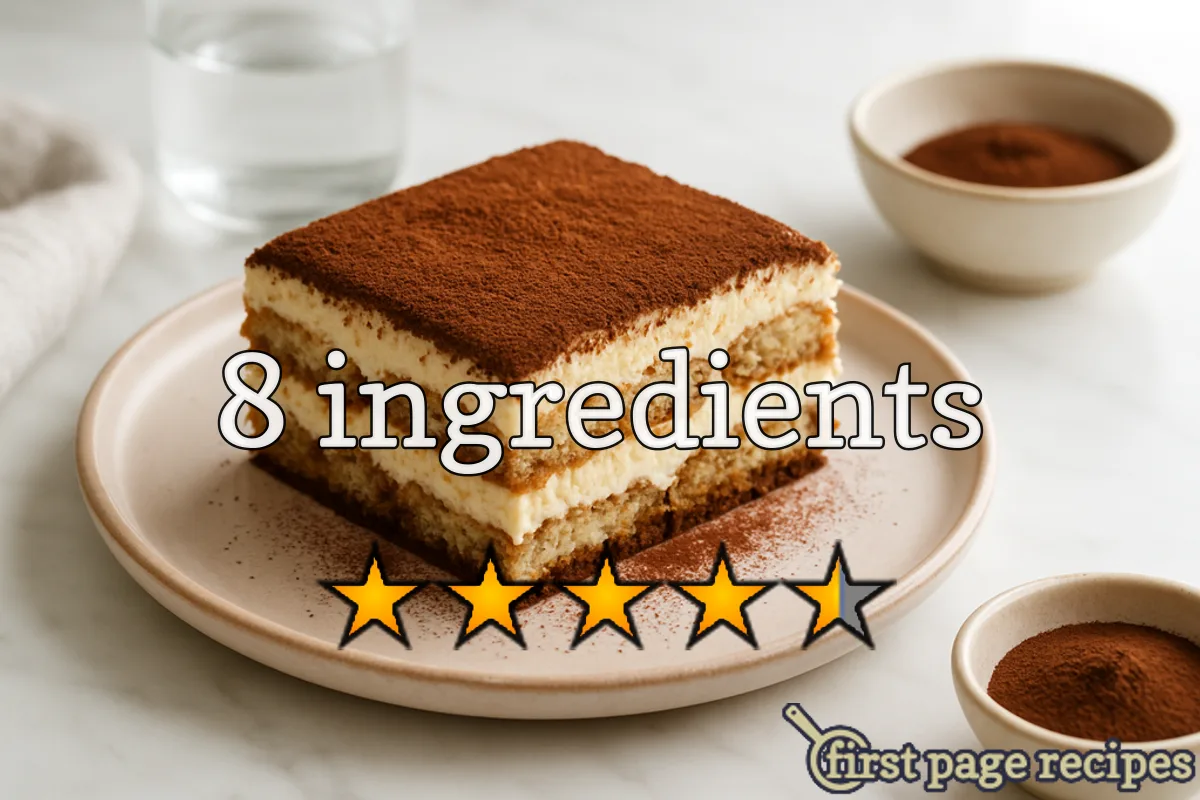 recipe image Tiramisu