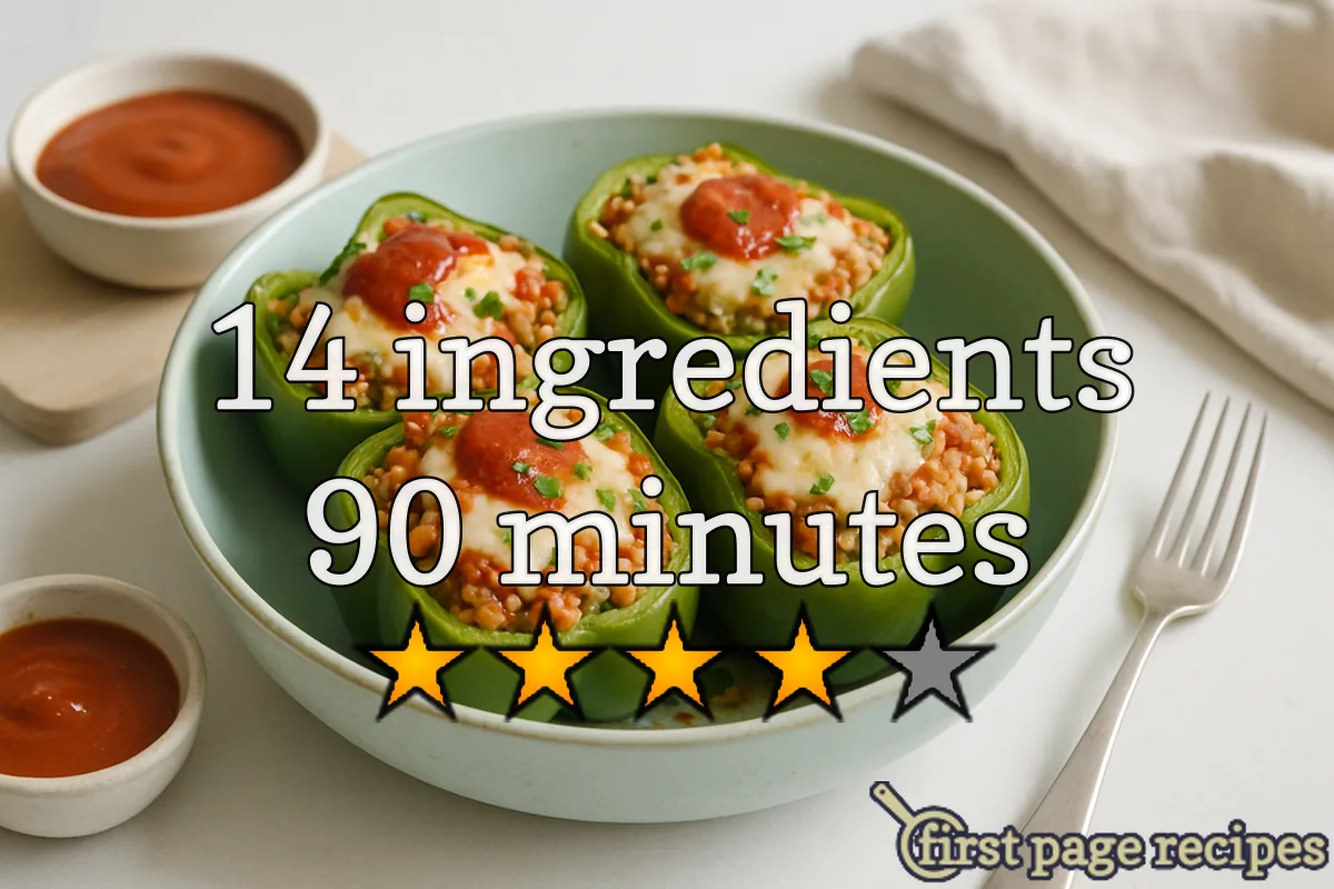 recipe image Vegan Stuffed Peppers