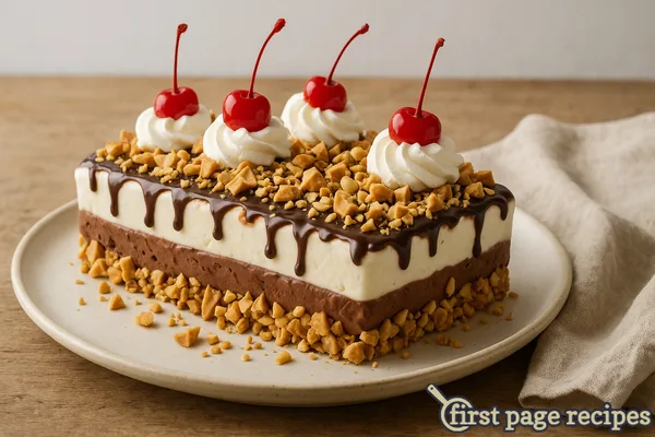 Waffle Cone Bar Cake