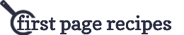 FirstPageRecipes Logo